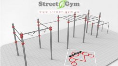 StreetGym: Воркаут площадка для Парка-II