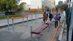 Площадка для воркаута в городе Новосибирск №5712 Средняя Хомуты фото