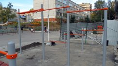 Площадка для воркаута в городе Новосибирск №5712 Средняя Хомуты фото