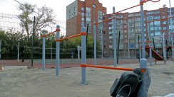 Площадка для воркаута в городе Новосибирск №5712 Средняя Хомуты фото