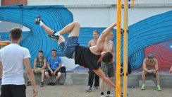 Площадка для воркаута в городе Барнаул №5401 Большая Хомуты фото