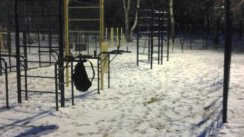 Площадка для воркаута в городе Чебоксары №5984 Средняя Легендарная фото