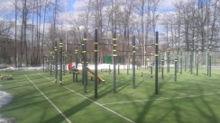 Площадка для воркаута в городе Москва №2974 Большая Легендарная фото