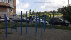 Площадка для воркаута в городе Киев №6088 Средняя Современная фото