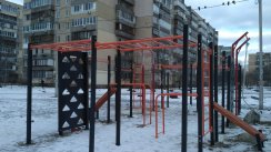 Площадка для воркаута в городе Киев №5040 Средняя Современная фото