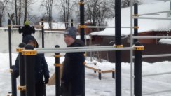 Площадка для воркаута в городе Егорьевск №6126 Средняя Хомуты фото