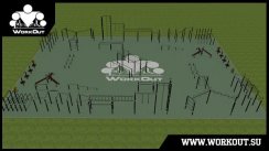 Челябинский метеорит (крупнейшая воркаут площадка России)