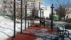 Площадка для воркаута в городе Москва №6297 Маленькая Хомуты фото