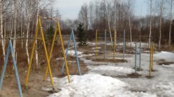 Площадка для воркаута в городе Шатура №6304 Маленькая Советская фото