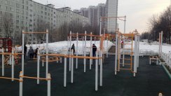 Площадка для воркаута в городе Москва №6322 Средняя Хомуты фото