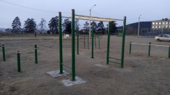 Площадка для воркаута в городе Чита №6346 Маленькая Советская фото