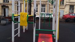 Площадка для воркаута в городе Санкт-Петербург №6395 Средняя Современная фото