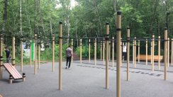 Площадка для воркаута в городе Москва №797 Средняя Хомуты фото
