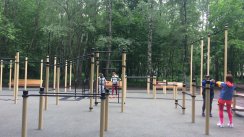 Площадка для воркаута в городе Москва №797 Средняя Хомуты фото
