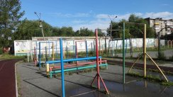 Площадка для воркаута в городе Челябинск №6902 Маленькая Советская фото