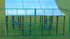 Площадка для воркаута в городе Чебоксары №7080 Маленькая Современная фото