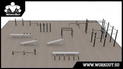 Воркаут площадка от Кенгуру