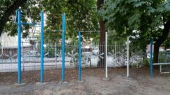 Площадка для воркаута в городе Ростов-на-Дону №7379 Маленькая Советская фото