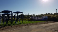 Площадка для воркаута в городе Йоэнсуу №7438 Средняя Хомуты фото