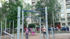 Площадка для воркаута в городе Санкт-Петербург №7494 Маленькая Хомуты фото