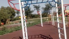 Площадка для воркаута в городе Краснодар №7514 Средняя Современная фото