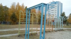 Площадка для воркаута в городе Югорск №7552 Средняя Советская фото