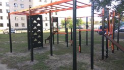 Площадка для воркаута в городе Киев №7603 Средняя Современная фото