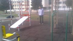 Площадка для воркаута в городе Энгельс №7605 Средняя Современная фото