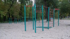 Площадка для воркаута в городе Гомель №7644 Маленькая Современная фото