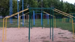 Площадка для воркаута в городе Чебоксары №7700 Средняя Современная фото