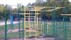 Площадка для воркаута в городе Чебоксары №7700 Средняя Современная фото