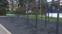 Площадка для воркаута в городе Москва №7801 Средняя Современная фото