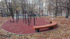 Площадка для воркаута в городе Москва №7789 Средняя Хомуты фото