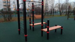 Площадка для воркаута в городе Москва №7879 Средняя Хомуты фото