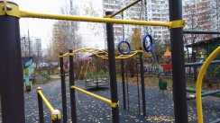 Площадка для воркаута в городе Москва №7880 Маленькая Хомуты фото