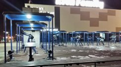 Площадка для воркаута в городе Уфа №7948 Большая Современная фото