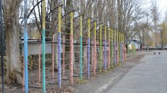 Площадка для воркаута в городе Курчатов №8076 Большая Хомуты фото