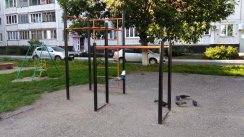 Площадка для воркаута в городе Новокузнецк №8081 Маленькая Современная фото