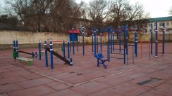 Площадка для воркаута в городе Белогорск (Крым) №7354 Средняя Хомуты фото
