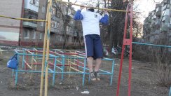 Площадка для воркаута в городе Королев №8111 Маленькая Советская фото