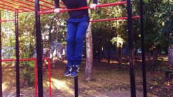 Площадка для воркаута в городе Оренбург №8131 Маленькая Хомуты фото