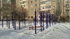 Площадка для воркаута в городе Бишкек №8150 Средняя Хомуты фото