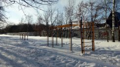 Площадка для воркаута в городе Бугульма №8193 Маленькая Современная фото