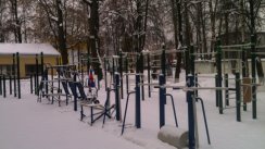 Площадка для воркаута в городе Королев №8212 Средняя Хомуты фото