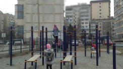 Площадка для воркаута в городе Бишкек №8221 Средняя Хомуты фото