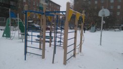 Площадка для воркаута в городе Иркутск №8222 Маленькая Современная фото