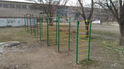 Площадка для воркаута в городе Бишкек №8259 Маленькая Советская фото