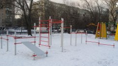 Площадка для воркаута в городе Санкт-Петербург №8349 Маленькая Хомуты фото