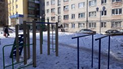 Площадка для воркаута в городе Екатеринбург №8359 Маленькая Современная фото