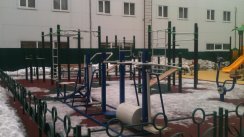 Площадка для воркаута в городе Королев №8364 Средняя Хомуты фото